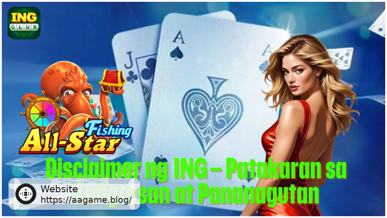 AAGAME Disclaimer Safety Policy and User Responsibility
