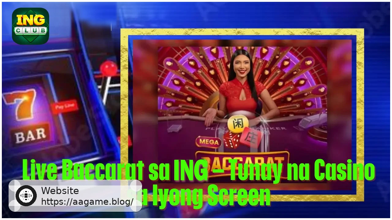Live Baccarat on AAGAME Real Casino Experience on Your Screen